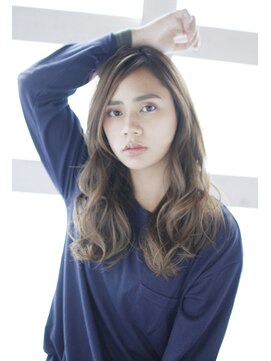 アウラ(Aula by marbles) アッシュベージュ/シアーベージュ/ミックス巻き[横浜]