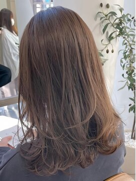 アルク 西梅田(arc.) 【arc.】ラベンダーグレージュ/ロングレイヤー