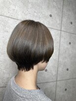 ビューティーガレージ カワゴエ(Beauty Garage Kawagoe) 白髪ぼかしオリーブカラー