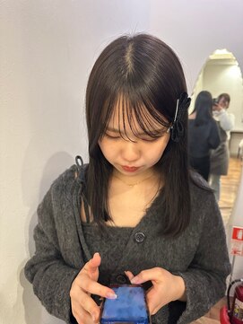 ヘアーラウンジルシェル(HAIR LOUNGE Le ciel) 【透明感爆誕!】ダークグレージュカラー