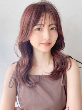 キリ 表参道(kyli) 似合わせカットワイドバングモテ髪美髪ホワイトブロンド前髪