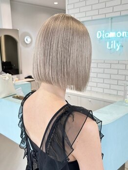 ダイアモンドリリー(Diamond Lily)の写真/360°美しい褒められショートを◎骨格,生え癖を考慮した似合わせを*[一宮/尾張一宮駅/ブリーチ/学割U24]