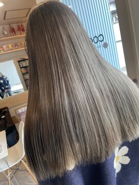 ヘア メイク ココ(hair make coco) チレイなグレージュカラー♪