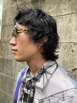 ナループロアオハナ(Nalu pu loa ohana)&nbsp;メンズウルフパーマショートパーマニュアンスパーマ