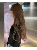 イメチェン/ホワイトブロンド/外ハネボブ/美髪/栄