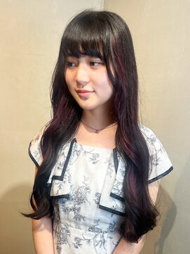 アイラス(I'LAS) 【Aya】インナーカラー/ピンクカラー/ロング/20代30代