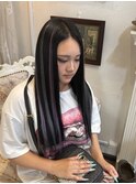 ギャルメッシュエクステスタイル