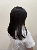 黒髪透明感カラー
