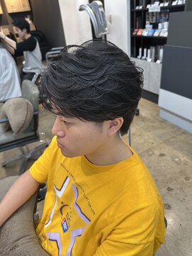 アロー 船橋店(AROH) フェザーショート/サーフカール/シャドウパーマ/men's/船橋