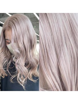 ホワイトベージュ/グレージュ/ハイトーンカラー