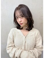 キイ ギンザ(k.e.y GINZA)&nbsp;小顔ミディアムレイヤー