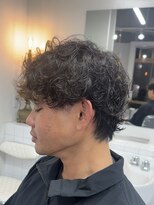 ワンシザース(ONE SCISSORS)&nbsp;くせ毛風  無造作パーマ