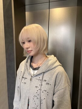 ソル 栄矢場町(SOL) ウルフカット/デザインカラー/ホワイトカラー