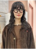 【能田花音】黒髪パーマでおしゃれhair◎