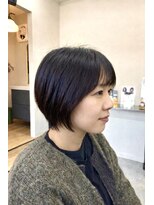 シー(SEA) ひし形×質感ショート