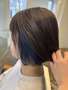 ユッカ 高槻茨木店(YUCCA) 【YUCCA】大人可愛い20代30代40代/インナーカラー・ブルー