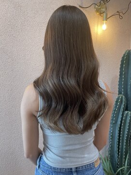 トリコ 柏(tricot) ブリーチなしミルクティーベージュ