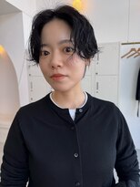 エマン(AIMANT)&nbsp;ハンサムショート　ニュアンスパーマ