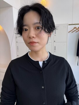 エマン(AIMANT) ハンサムショート ニュアンスパーマ