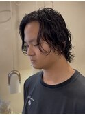 スパイラルパーマ/メンズパーマ/波巻/マッシュ/波巻きスパイラル