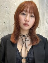 ロビー 青山(ROBBY)&nbsp;ミディアム/ロング/レイヤーカット/顔周り/10代20代30代/表参道