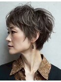 白髪ぼかし脱白髪染め似合わせカット40代50代60代