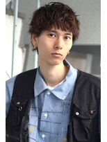 ブークル(boucle)&nbsp;上げも下ろしもできるメンズショート/２０代メンズパーマ/短髪