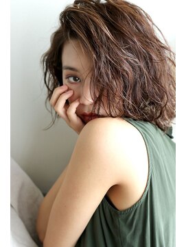 ミラバイグリーン(Mira by green) foggy ash x ヴェールウェーブ #2