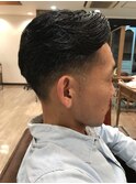バーバースタイルミドルフェードツーブロック【PARS内山祐志】
