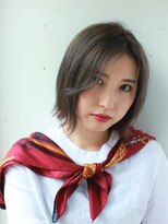 フェリチタ ひばりヶ丘(FELICITA) インナーピンクのグレージュボブ