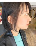 bob×インナーカラー