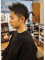 アイリーヘアデザイン(IRIE HAIR DESIGN)&nbsp;【IRIE HAIR赤坂】ワイルドアップバング×束感カット