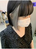 【cuzKLUB】タイトボブ×アッシュインナーカラー＊池袋