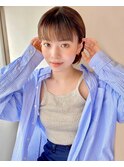 耳掛け×ミニボブ【アフロート吉祥寺 緒方】