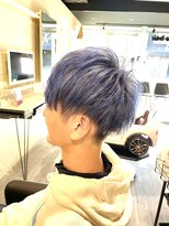 アンプヘアー 二条店(unpeu hair) 【メンズカット】ケアブリーチ/ハイトーンカラー