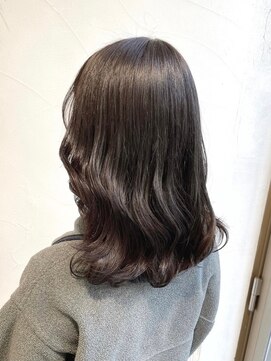 ネオリーブアオバ 高田馬場店(Neolive aoba) アディクシーカラーショコラブラウンで仕上げた透明感カラー