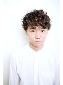 MEN'S  HAIR  カーリー