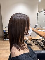 クローゼット 新宿(closet)&nbsp;外ハネボブ/ペールベージュ[髪質改善/ヘッドスパ白髪染め/新宿】