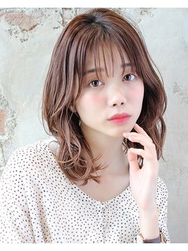 アフロート ルヴア(AFLOAT RUVUA) 大人可愛い★お手入れ簡単★【レイヤー×ゆるふわパーマ】京佳