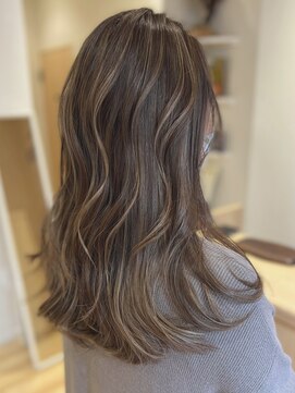 スプレンド センター南(SPLENDO hair nail supply&co.) ロングヘア/グレージュカラー/ココアベージュ/ センター南