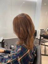 ラブクロムトーキョー オモテサンドウ(LOVECHROME OMOTESANDO)&nbsp;イメージチェンジ☆グラデカラーミディアムウルフ