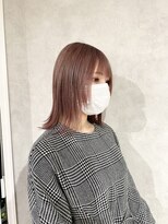 ハイプ(HYPE)&nbsp;【藤沢横浜】顔周りカット/ピンクベージュ/ラベンダーベージュ