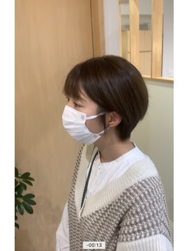 ニコ(nico) 艶々アッシュカラー