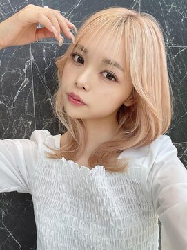 アッシュ 大森店(Ash) ハイトーンオレンジカラー