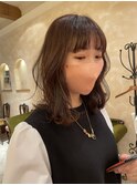 ミディアム/フェイスレイヤー/レイヤーカット/20代/30代/40代