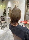 【外ハネウルフカット×ペールミント☆】