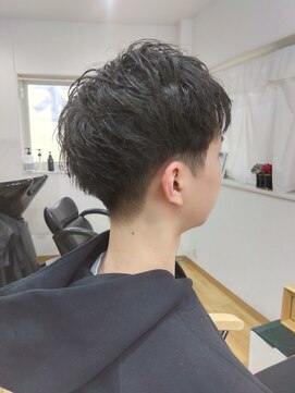 今日は美容院 刈り上げ＋ツーブロック／6ミリ