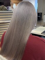 サロンドジョー(salon de joe)&nbsp;ケアブリーチダブルカラーインナーカラーハイトーン髪質改善