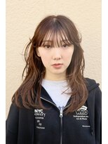 スリーアン(THREE ann.)&nbsp;毛先ワンカール×レイヤーカット×小顔カット