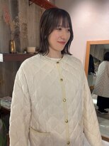 アルク(alku)&nbsp;くびれボブミディアム顔まわりレイヤーヘアアレンジ【meg】